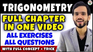 Trigonometry  Trigonometry Class 10 Chapter 8  Maths Full Chapter ConceptExercisesBasicsHindi [upl. by Mayman133]