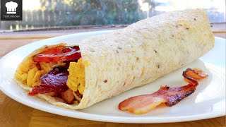 Breakfast Wrap  Burrito [upl. by Gweneth]