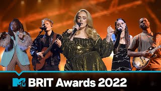 The BRIT Awards 2022 Performance Highlights  MTV Music [upl. by Wey]