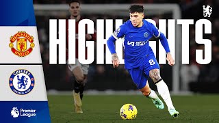 Man Utd 21 Chelsea  HIGHLIGHTS  Premier League 202324 [upl. by Atnauqahs]