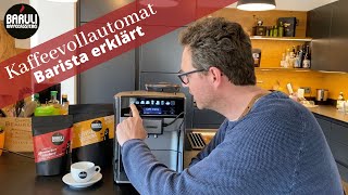 Kaffeevollautomat richtig einstellen  Barista erklärt [upl. by Nrevel]