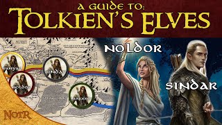 A Guide to Tolkiens Elves  Tolkien Explained [upl. by Toffey]