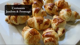 Mini Croissants JambonFromage pour lapéro [upl. by Hudgens198]