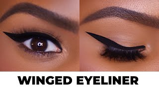 HOW TO Winged Eyeliner for Hooded Eyes  Ale Jay [upl. by Gareri]