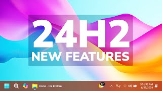 Windows 11 24H2  All New Features Preview [upl. by Ahsien]