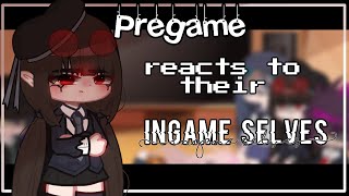 Pregame reacts to their Ingame selves  NDRV3  My Au  Gacha club [upl. by Arda]