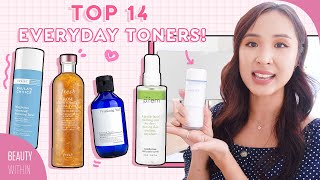 BEST Clarifying amp Hydrating Toners for Oily Combo AcneProne Dry amp Sensitive Skin [upl. by Kyriako]