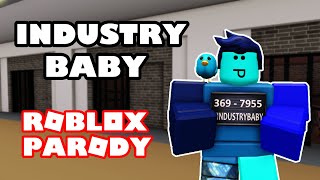 Lil Nas X  Industry Baby ROBLOX PARODY [upl. by Gilbart]