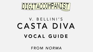 Casta Diva Vocal Guide – Digital Accompaniment [upl. by Ettenahc]