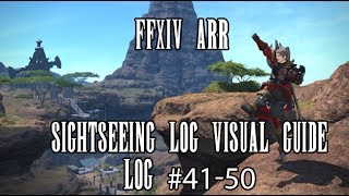 FFXIV ARR Sightseeing Log 4150 Visual Guide [upl. by Radbourne314]