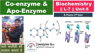 Coenzyme amp Apoenzyme  L7 Unit5 Biochemistry [upl. by Yltsew330]