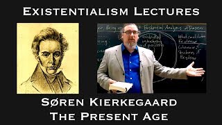 Soren Kierkegaard  The Present Age  Existentialist Philosophy amp Literature [upl. by Enilrek]