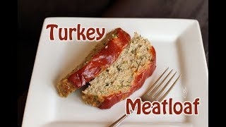 Homemade Turkey Meatloaf Recipe  Moist amp Delicious [upl. by Aisatnaf]