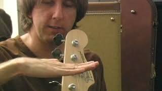 How to Adjust the Truss Rod on a Bass Guitar [upl. by Anayit315]