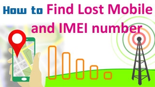 How to Find Lost Mobile and IMEI number [upl. by Narda]