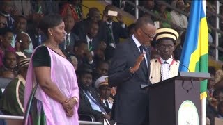 Abaperezida 17 bitabiriye umuhango wo kurahira kwa Paul Kagame [upl. by Cordle25]