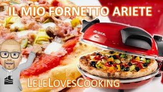 Il mio Ariete quotPizza in 4 minutiquot mod909 My new Pizza Oven  TURN SUBTITLES ON FOR ENGLISH [upl. by Nunci]