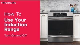 How to Turn Your Induction Range On and Off [upl. by Nahgeam]