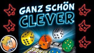 Thats Pretty Clever  board gamedice game rules and run down Ganz Schon Clever [upl. by Dowlen]