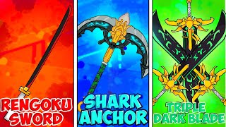 The BEST Swords From EVERY Sea In Bloxfruits [upl. by Nev311]