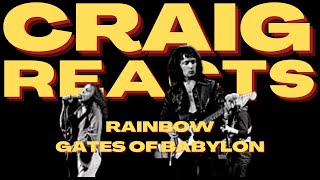 RAINBOW  GATES OF BABYLON  CRAIG REACTS [upl. by Esnahc]