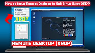 How to Setup Remote Desktop in Kali Linux Using XRDP  Kali Linux 20212 [upl. by Bander]