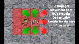 The Disengage Action  DampD 5E Tutorial [upl. by Annoik]