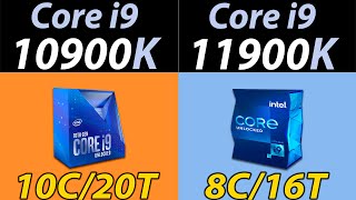 i910900K Vs i911900K  How Much Performance Difference [upl. by Giark]