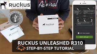 Ruckus Unleashed R310 Access Point Great WiFi in minutes [upl. by Shulamith]