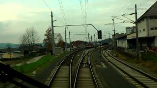 Pyhrnbahn  Führerstandsmitfahrt von Liezen  Selzthal nach Linz Hbf [upl. by Airamat]