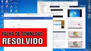 Navegador Bloqueando Downloads  Veja Como Resolver  Tutorial 2020  2021 erro falha de download [upl. by Aneehsak937]