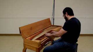 Zuckermann doublefretted clavichord by David Calhoun [upl. by Zola381]