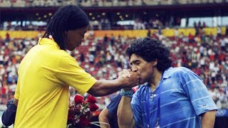 The day Maradona made Ronaldinho cry  Oh My Goal [upl. by Vinay]