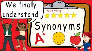 Synonyms  Award Winning Synonym Teaching Video  What are Synonyms [upl. by Aelem]