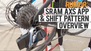 SRAM AXS App amp Shifting [upl. by Lamonica]