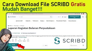 Cara Download File Scribd Mudah Banget [upl. by Bonnette418]