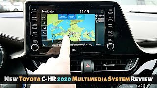 New Toyota CHR 2020 Multimedia System Review [upl. by Nnyled]