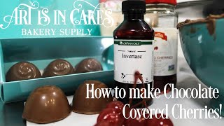 How to Make Chocolate Covered Cherries [upl. by Stagg]