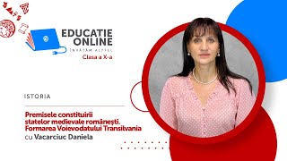 Istoria Clasa a Xa Premisele constituirii statelor medievale românești [upl. by Ettenna139]