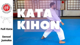 Kihon  Shotokan Karate White Belt Kata [upl. by Brader]