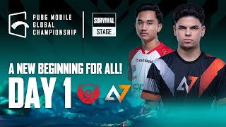 EN 2022 PMGC League Survival Day 1  PUBG MOBILE Global Championship [upl. by Omoj]