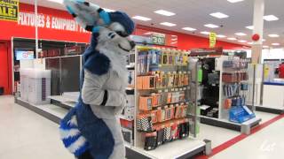 Fursuiting at a mall [upl. by Eceinal]