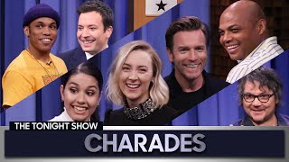 Tonight Show Charades with Saoirse Ronan Alessia Cara Ewan McGregor and More [upl. by Laszlo]