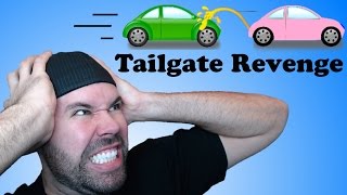 How To Handle A Tailgating Vehicle  The Tailgate Revenge Kit [upl. by Alisa]