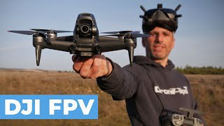 DJI FPV COMBO  TEST et AVIS sur ce DRONE révolutionnaire [upl. by Cassaundra]