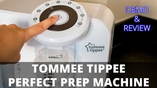 How to Use the Tommee Tippee Perfect Prep Machine Review  Ysis Lorenna [upl. by Ainaled]