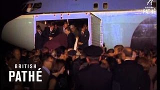 Kennedys Body At Airport 1968 [upl. by Saunders]