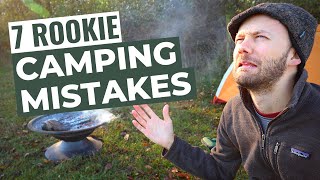 7 Mistakes While Tent Camping  For Beginners [upl. by Noj875]