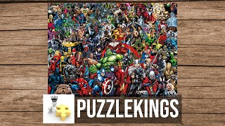 Marvel Impossible Puzzle  Time Lapse  Puzzle Kings [upl. by Tammie]