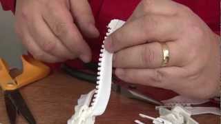 Zipper Shortening amp Stops  Part 4 of Zippers Explained in Detail [upl. by Iadrahs531]